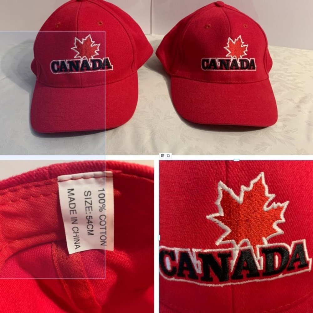 Set of 2 Canada hats - size 54 cm